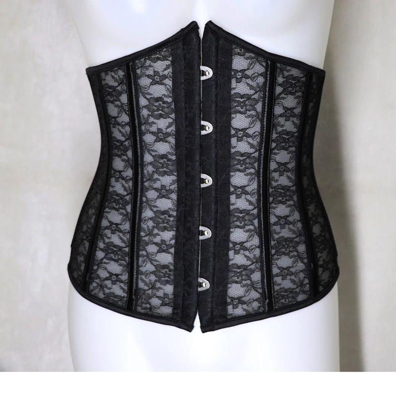 un corset noir avec un style vintage | Maison du Corset