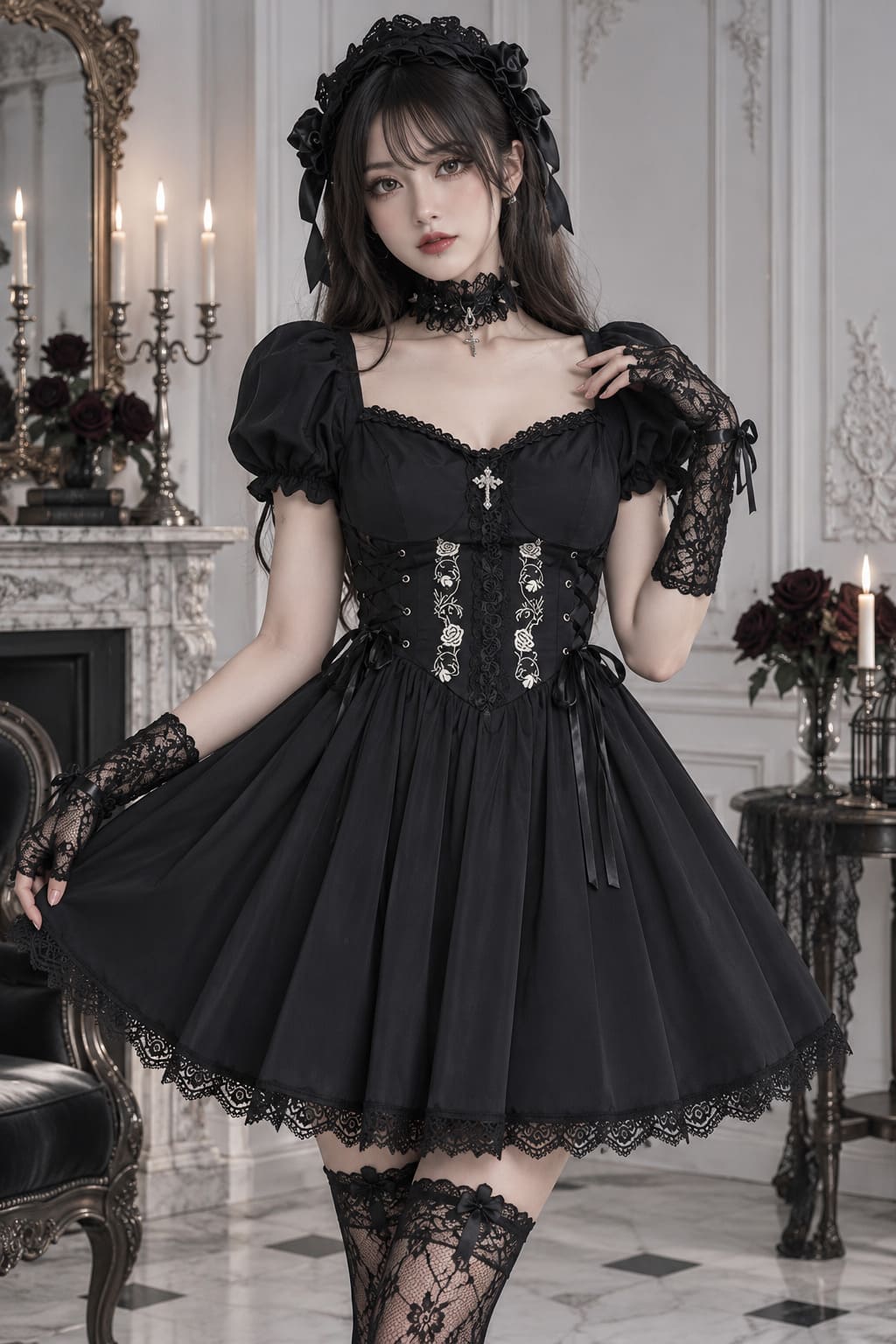 Robe Corset Gothique - Lilith