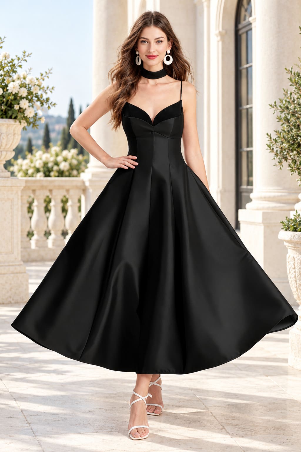 Robe Corset Mi-Longue – Juliette