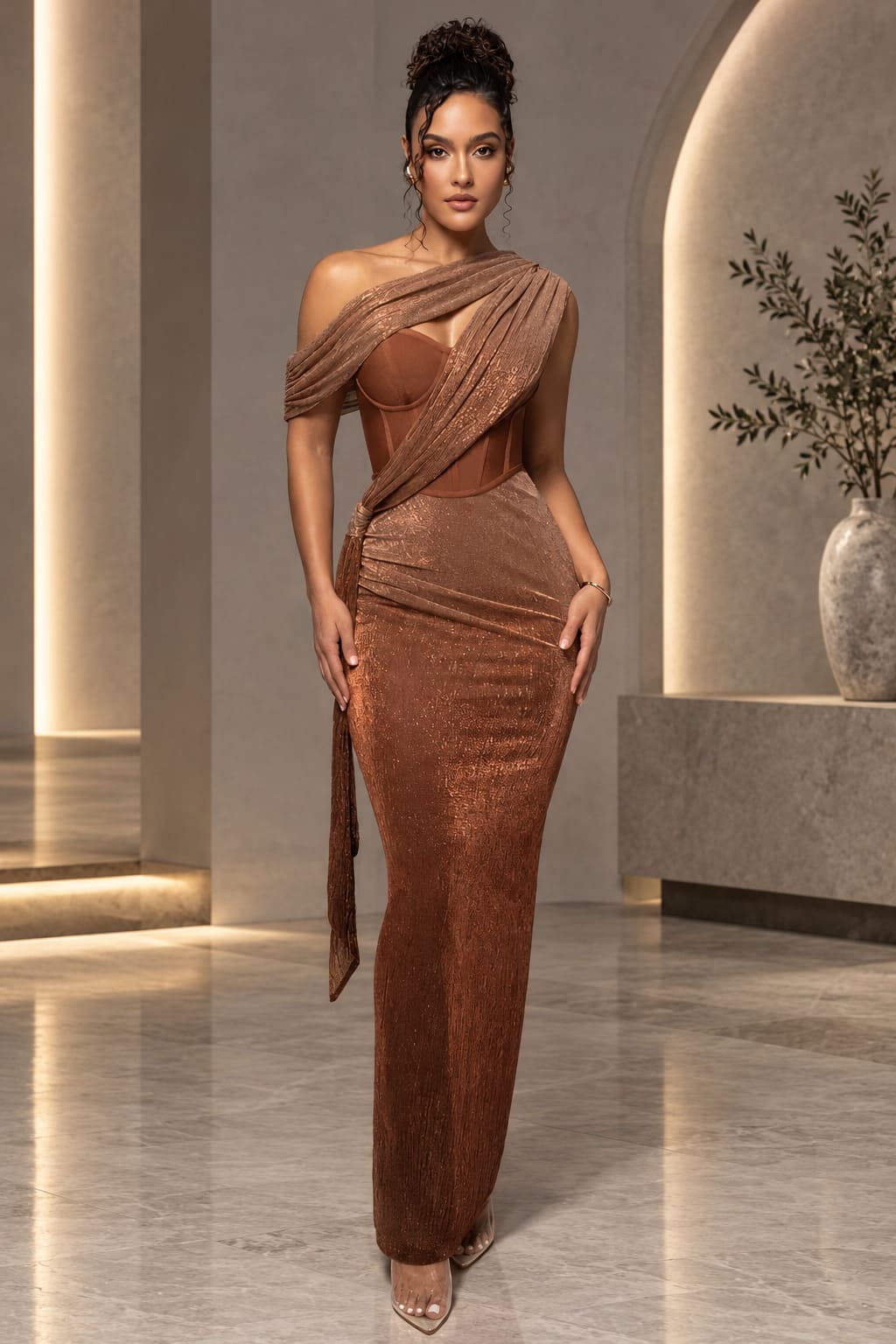 Robe Corset Paillettes - Nolwenn