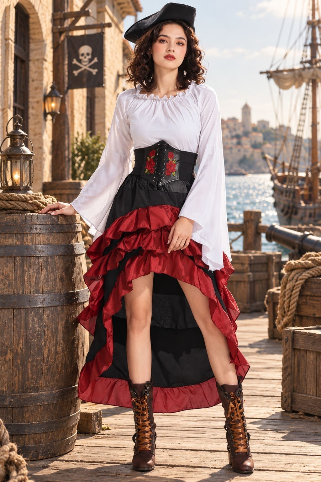 Robe Corset Pirate - Calypso