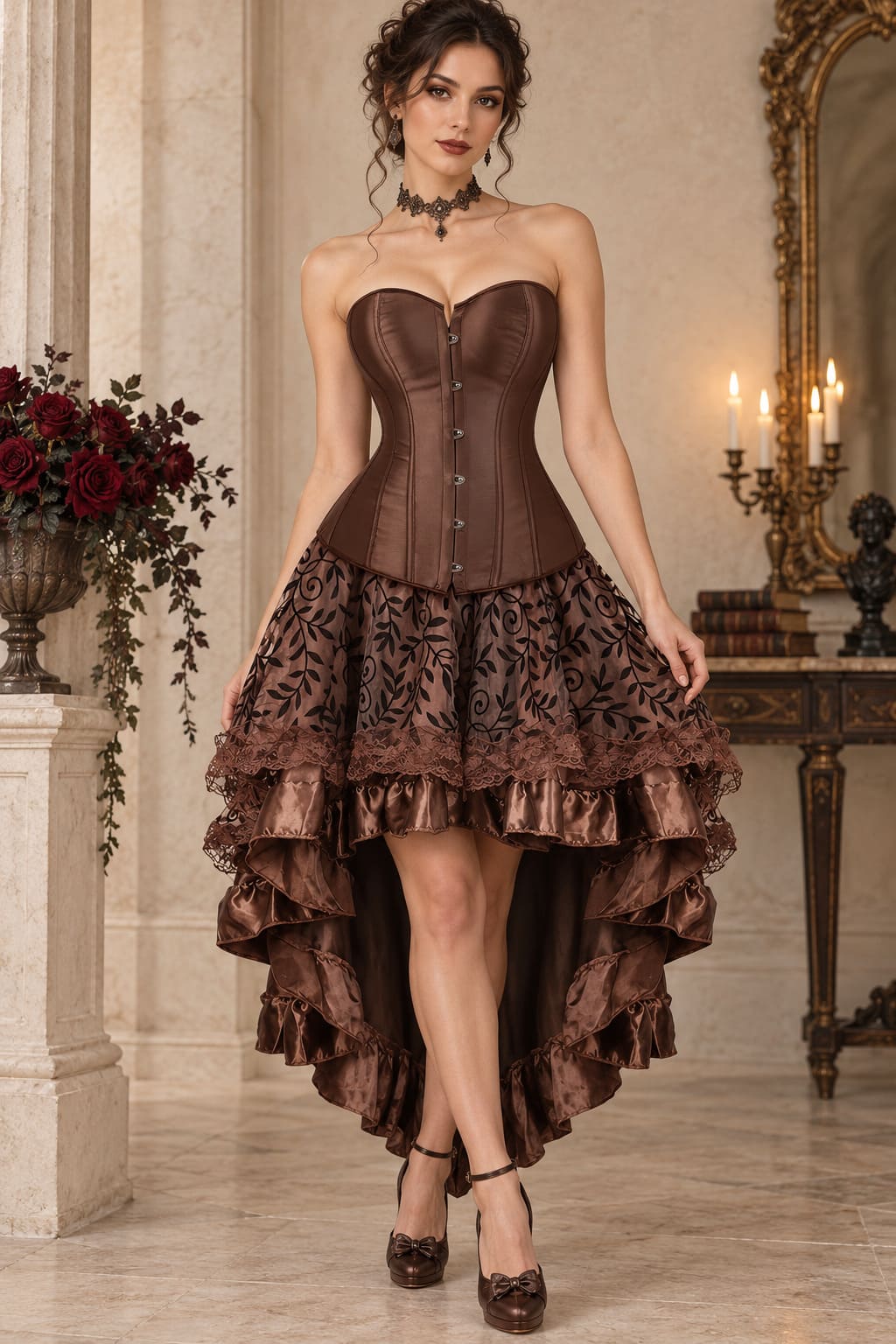 Robe Corset Steampunk - Ophelina