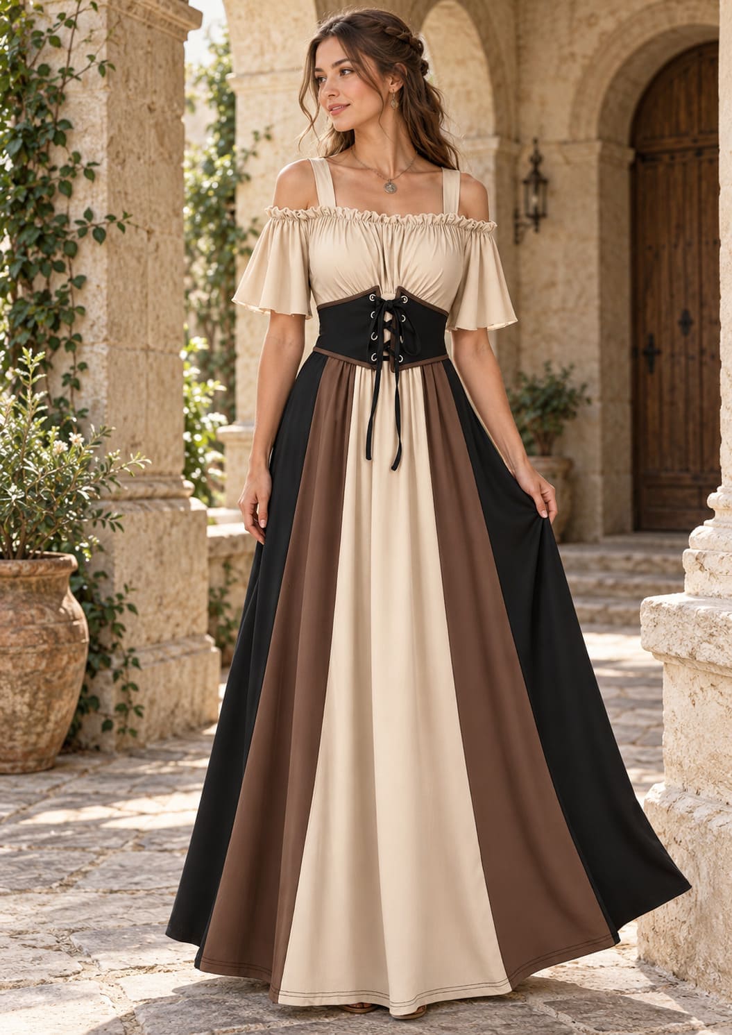 Robe Corset Vintage Grande Taille - Mathilda