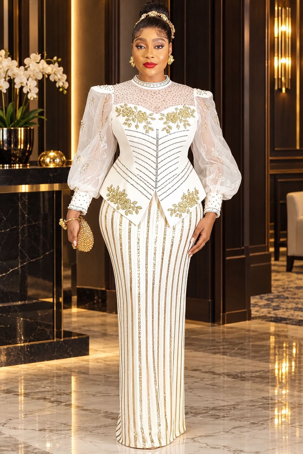 Robe Corset en Pagne - Aïssata