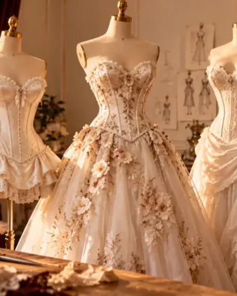 Robe Corset Blanche